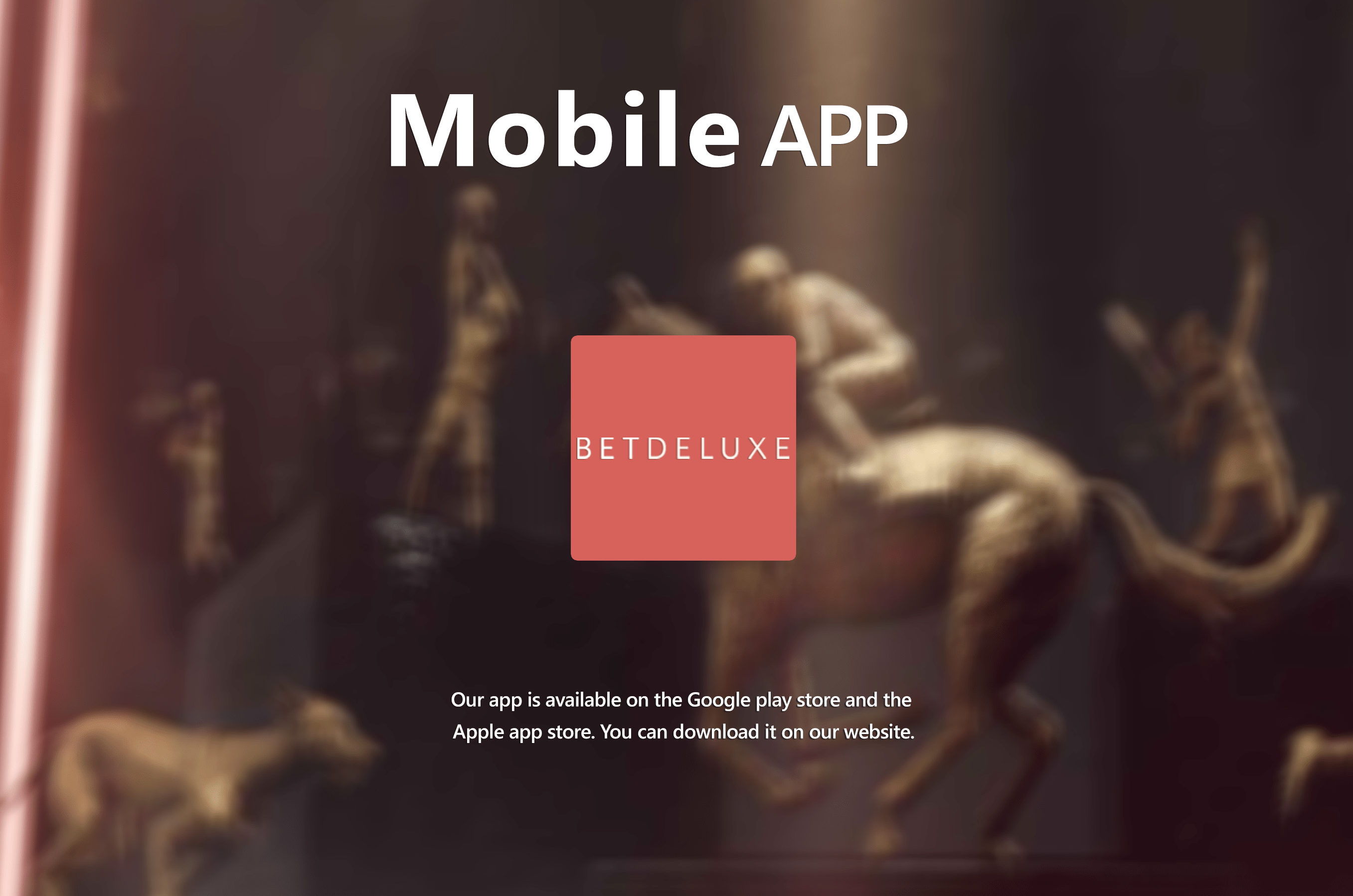 BetDeluxe Mobile App