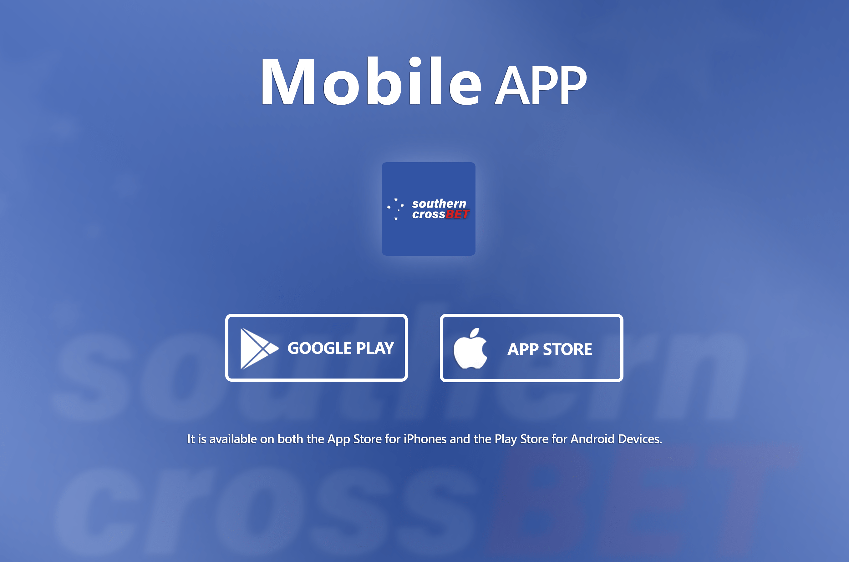 Southern Cross Mobile Application